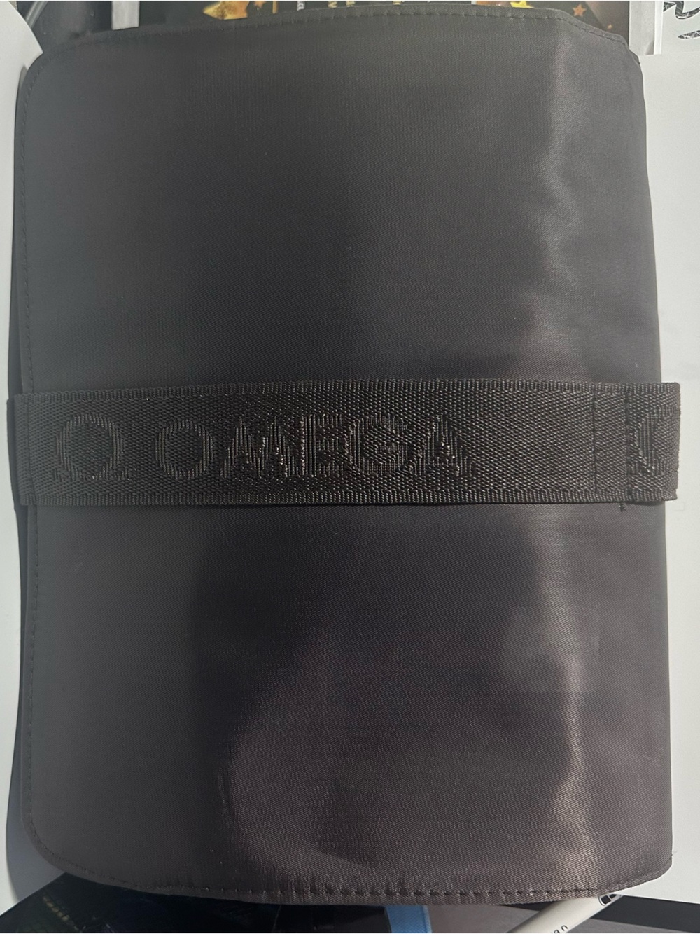 Omega Dark Brown Travel Organizer Bag